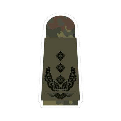 LA OS5 53 Oberst (Military Rank) STICKER Vinyl Kiss-Cut Decal 3 Inch White - The Sticker Space