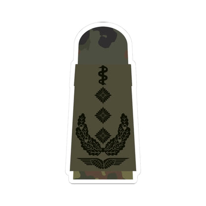LA OS5 53b Oberstarzt HM L (Military Rank) STICKER Vinyl Kiss-Cut Decal 3 Inch White - The Sticker Space