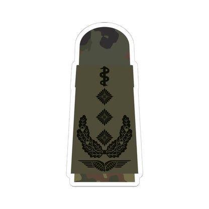 LA OS5 53b Oberstarzt HM L (Military Rank) STICKER Vinyl Kiss-Cut Decal 6 Inch White - The Sticker Space