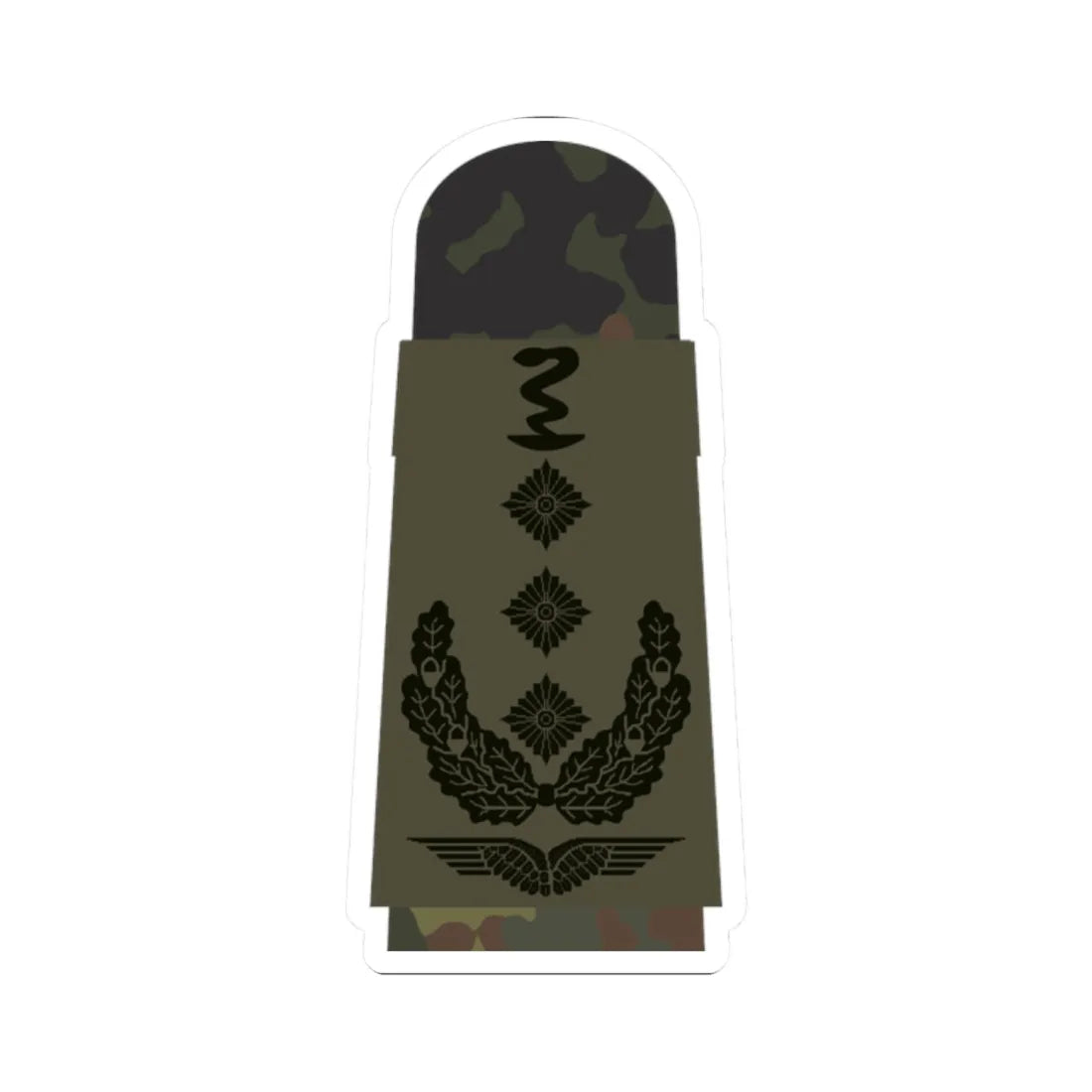 LA OS5 53d Oberstapotheker PH L (Military Rank) STICKER Vinyl Kiss-Cut Decal 2 Inch White - The Sticker Space