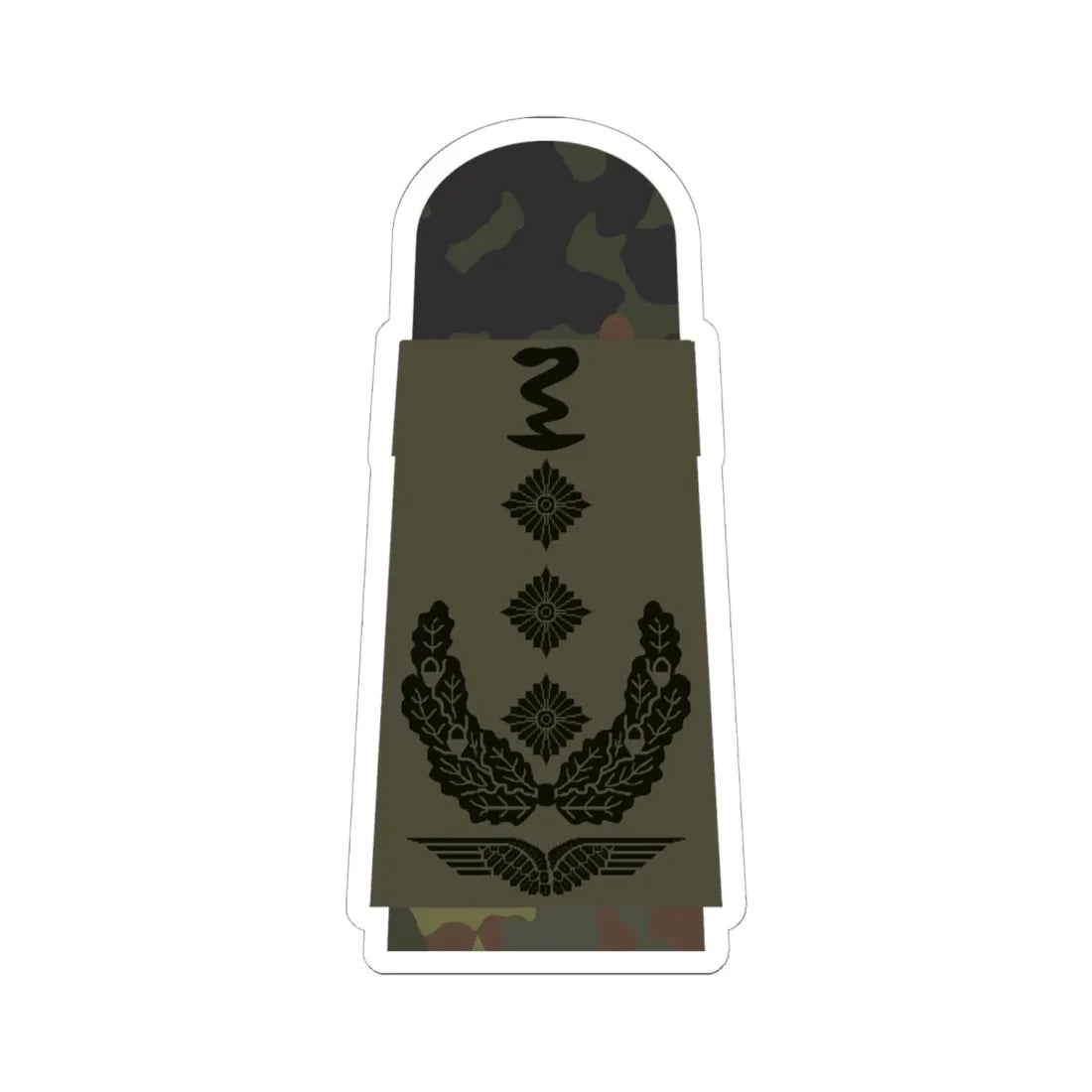 LA OS5 53d Oberstapotheker PH L (Military Rank) STICKER Vinyl Kiss-Cut Decal 6 Inch White - The Sticker Space