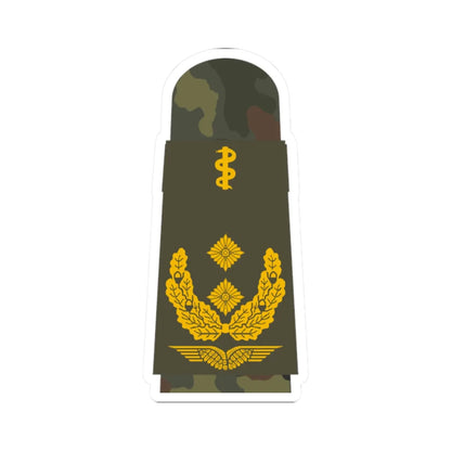 LA OS5 62b Generalstabsarzt HM L (Military Rank) STICKER Vinyl Kiss-Cut Decal 2 Inch White - The Sticker Space