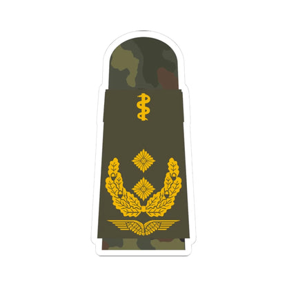 LA OS5 62b Generalstabsarzt HM L (Military Rank) STICKER Vinyl Kiss-Cut Decal 3 Inch White - The Sticker Space