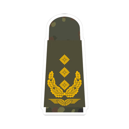 LA OS5 63 Generalleutnant (Military Rank) STICKER Vinyl Kiss-Cut Decal 3 Inch White - The Sticker Space