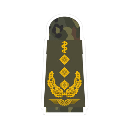 LA OS5 63b Generaloberstabsarzt HM L (Military Rank) STICKER Vinyl Kiss-Cut Decal 3 Inch White - The Sticker Space