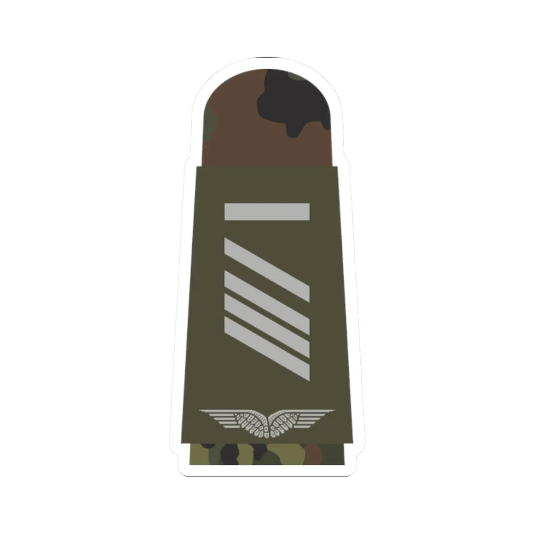 LA OW5 15 Stabsgefreiter UA R (Military Rank) STICKER Vinyl Kiss-Cut Decal 2 Inch White - The Sticker Space