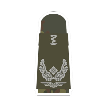 LA OW5 51d Oberstabsapotheker PH L (Military Rank) STICKER Vinyl Kiss-Cut Decal 2 Inch White - The Sticker Space