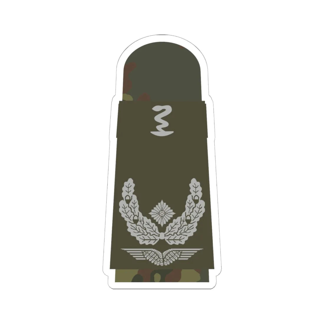 LA OW5 51d Oberstabsapotheker PH L (Military Rank) STICKER Vinyl Kiss-Cut Decal 6 Inch White - The Sticker Space