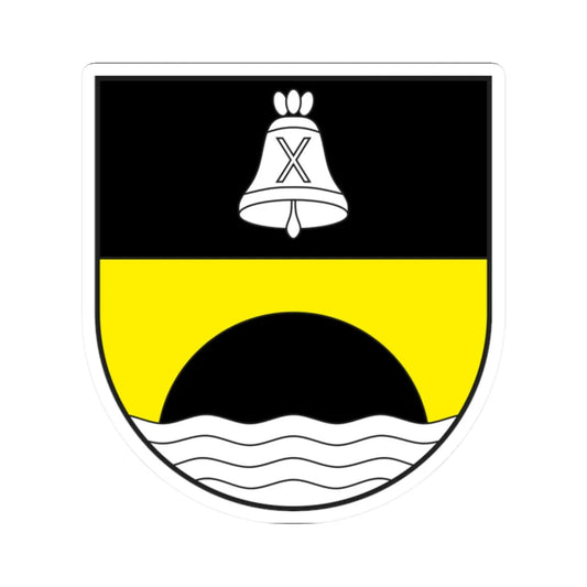 La Punt-Chamues-ch wappen (Switzerland) (Coat of Arms) STICKER Vinyl Kiss-Cut Decal 2 Inch White - The Sticker Space