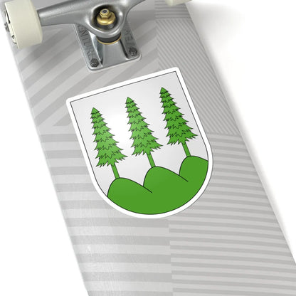La Sagne-coat of arms (Switzerland) (Coat of Arms) STICKER Vinyl Kiss-Cut Decal - The Sticker Space