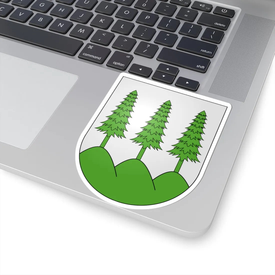 La Sagne-coat of arms (Switzerland) (Coat of Arms) STICKER Vinyl Kiss-Cut Decal - The Sticker Space