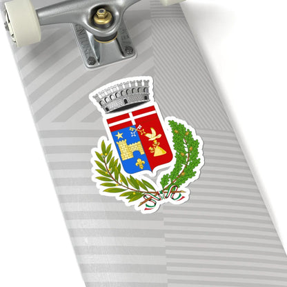 La Salle Italia-Stemma (Italy) (Coat of Arms) STICKER Vinyl Kiss-Cut Decal - The Sticker Space