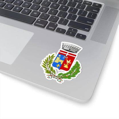 La Salle Italia-Stemma (Italy) (Coat of Arms) STICKER Vinyl Kiss-Cut Decal - The Sticker Space