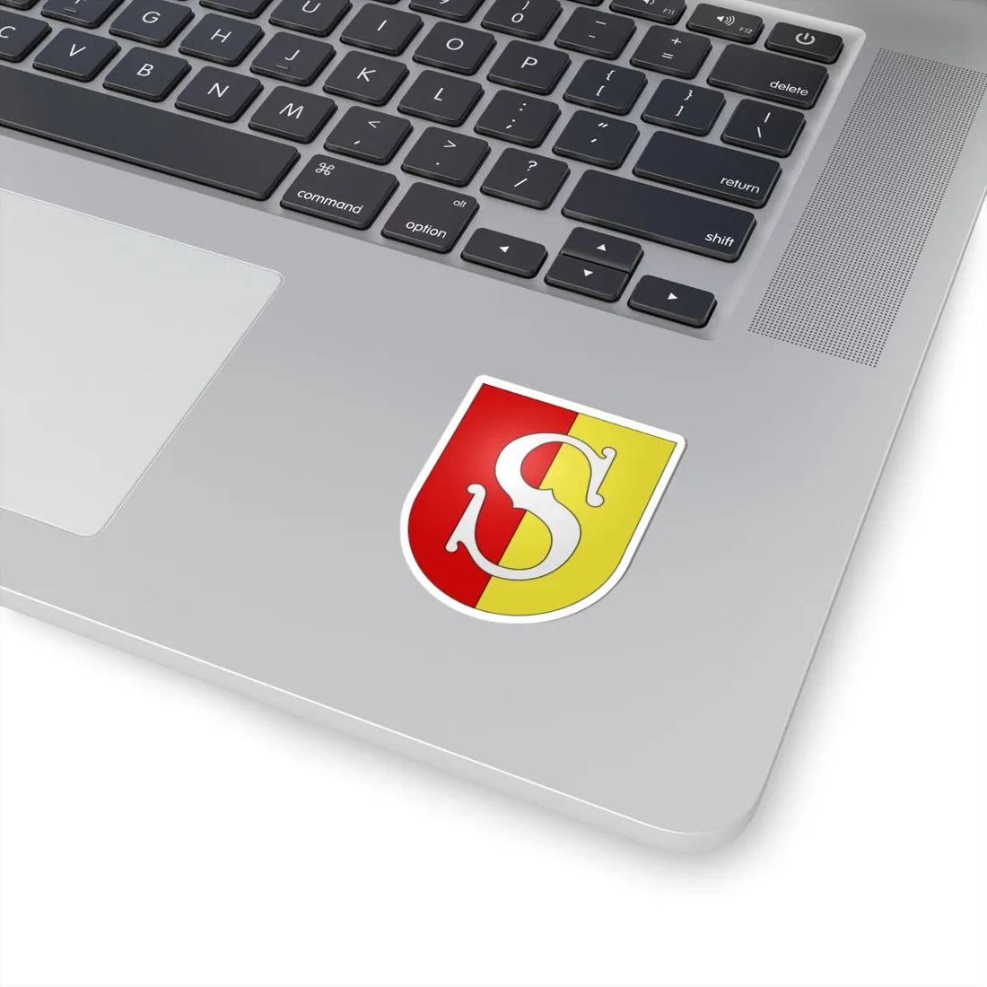 La Sarraz-coat of arms (Switzerland) (Coat of Arms) STICKER Vinyl Kiss-Cut Decal - The Sticker Space