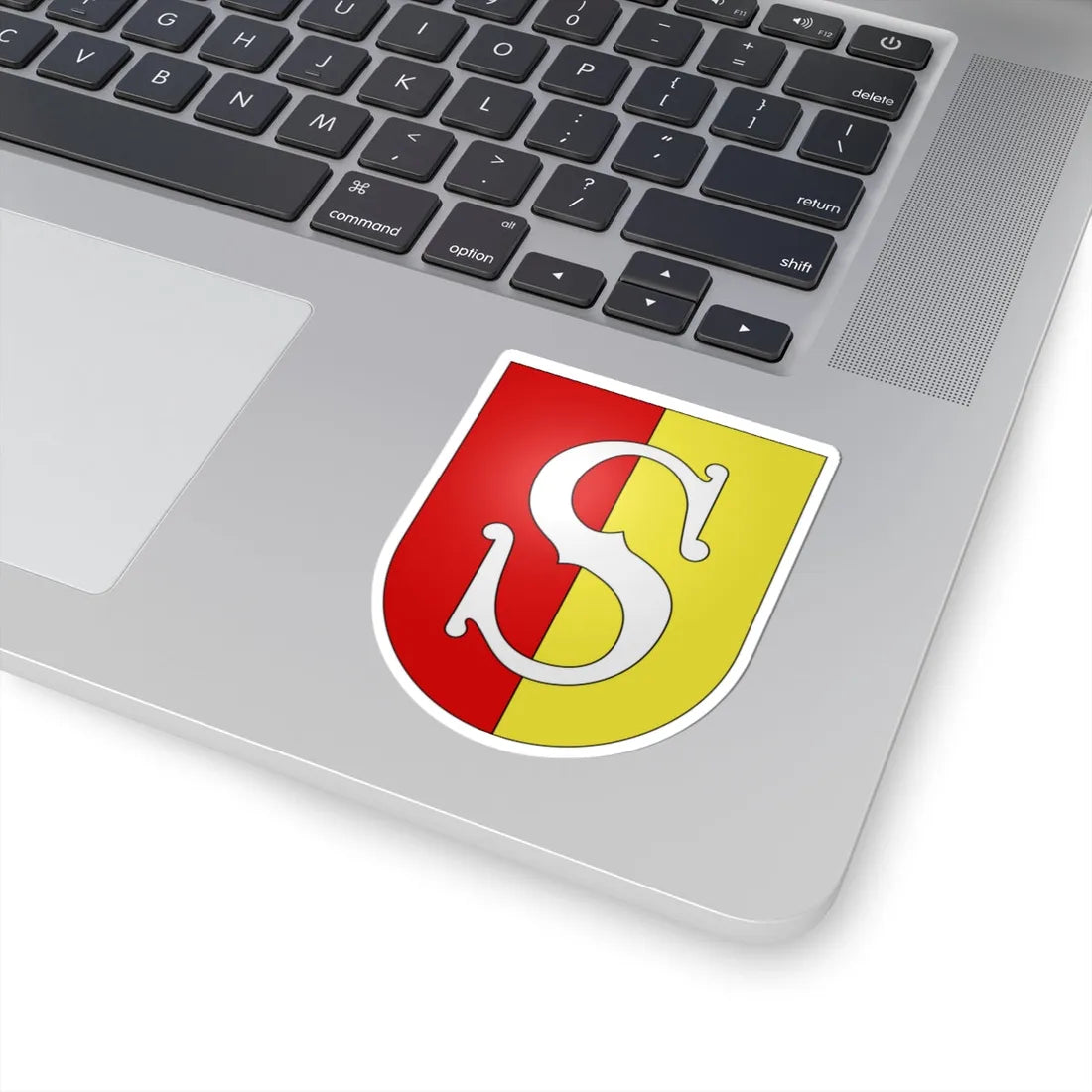 La Sarraz-coat of arms (Switzerland) (Coat of Arms) STICKER Vinyl Kiss-Cut Decal - The Sticker Space