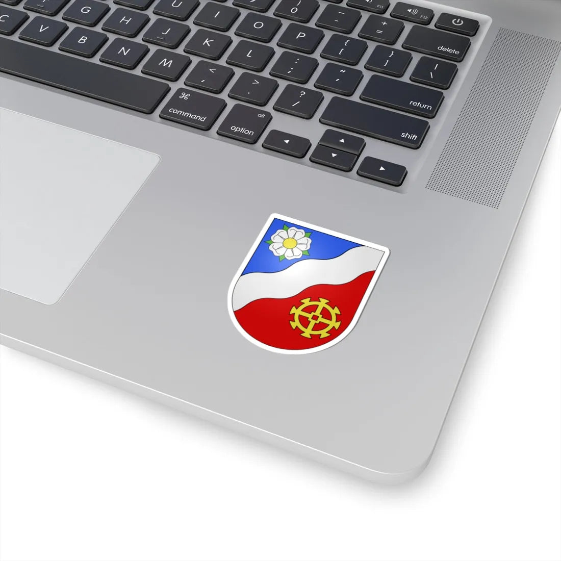 La Sonnaz-coat of arms (Switzerland) (Coat of Arms) STICKER Vinyl Kiss-Cut Decal - The Sticker Space