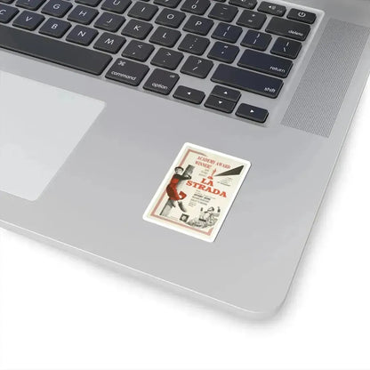 La Strada 1954 Movie Poster - STICKER Vinyl Kiss-Cut Decal - The Sticker Space
