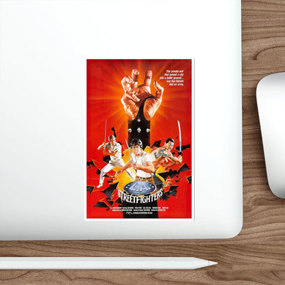 LA STREETFIGHTERS 1985 Movie Poster STICKER Vinyl Die-Cut Decal-The Sticker Space