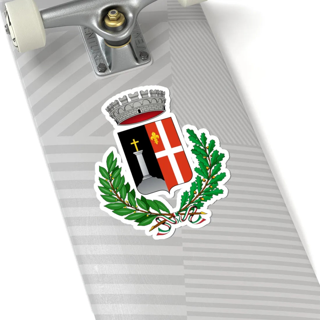 La Thuile Italia-Stemma (Italy) (Coat of Arms) STICKER Vinyl Kiss-Cut Decal - The Sticker Space