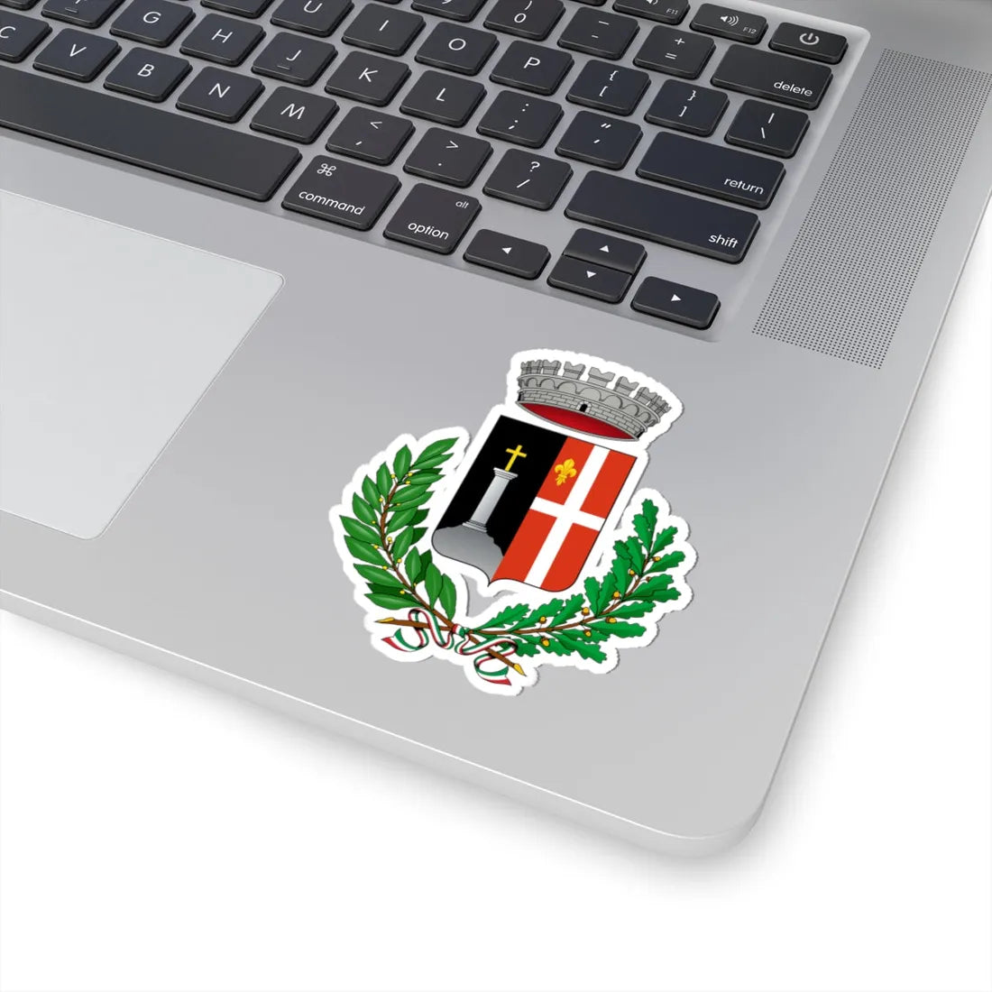 La Thuile Italia-Stemma (Italy) (Coat of Arms) STICKER Vinyl Kiss-Cut Decal - The Sticker Space
