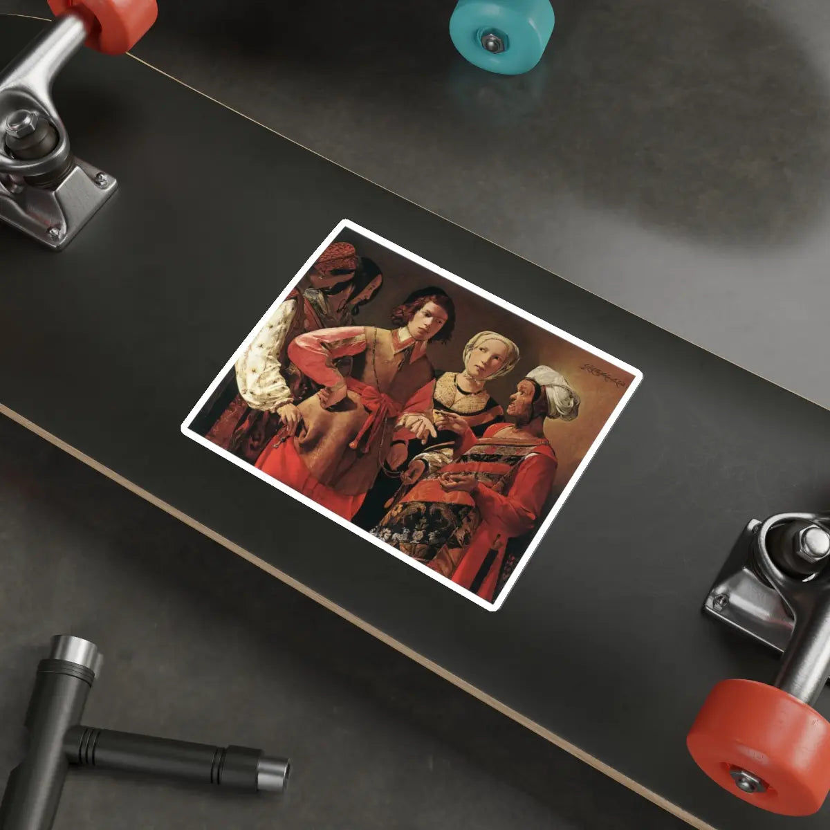 SKU:27266054164396620949 Sticker types:White Shape:Die-Cut Sizes:6" × 6"