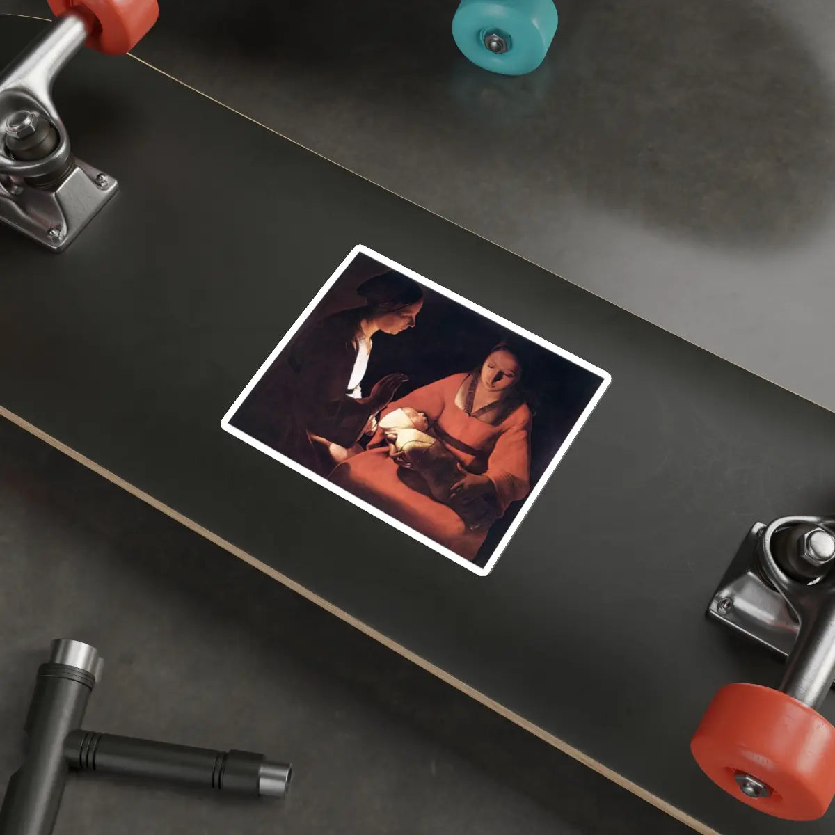 SKU:10474017632101888402 Sticker types:White Shape:Die-Cut Sizes:5" × 5"