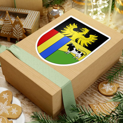 La Verrerie-coat of arms (Switzerland) (Coat of Arms) STICKER Vinyl Kiss-Cut Decal - The Sticker Space