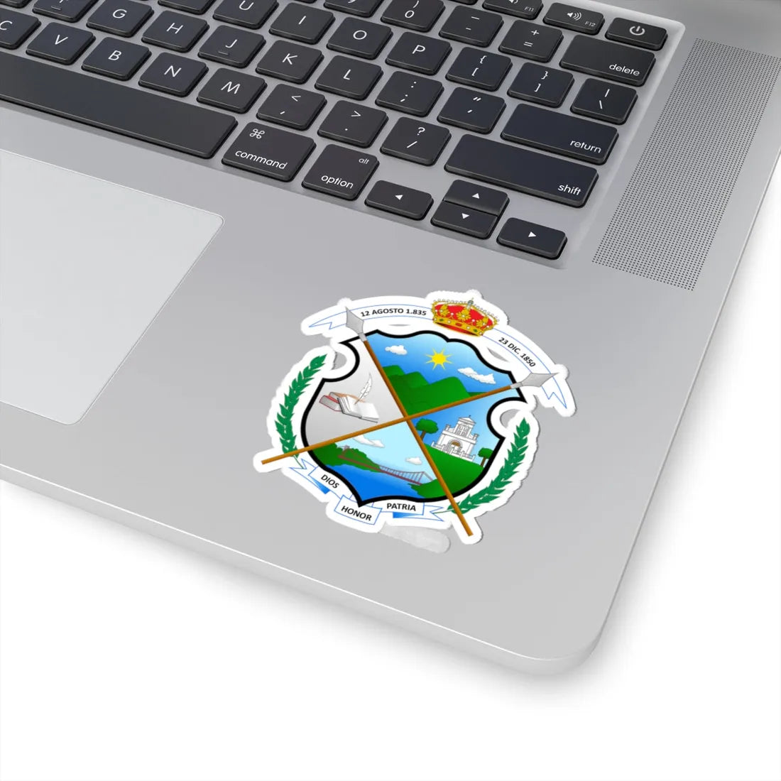 La Victoria Valle del Cauca Escudo (Colombia) (Coat of Arms) STICKER Vinyl Kiss-Cut Decal - The Sticker Space
