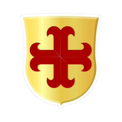 Laag Nieuwkoop wapen (Netherlands) (Coat of Arms) STICKER Vinyl Kiss-Cut Decal 3 Inch White - The Sticker Space