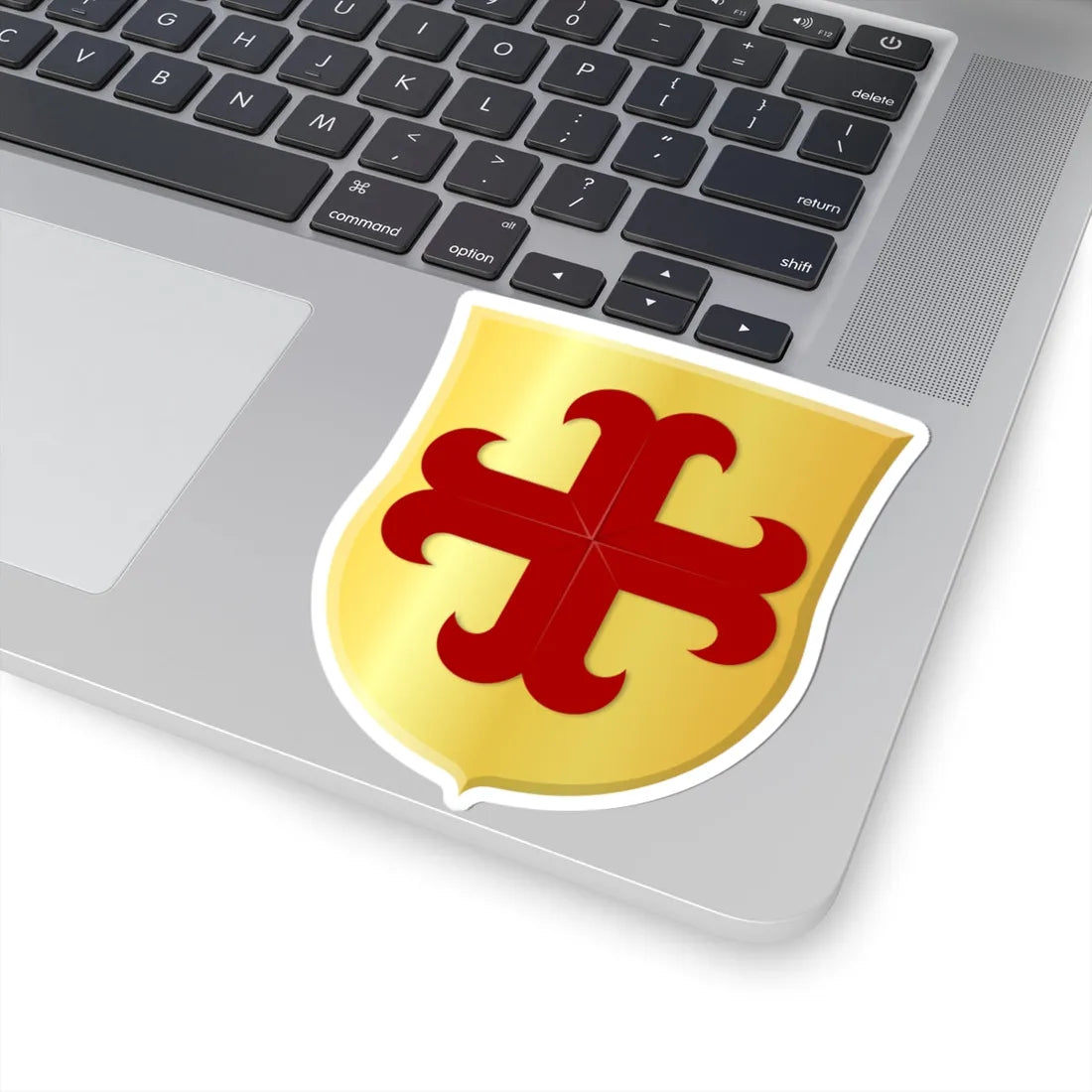 Laag Nieuwkoop wapen (Netherlands) (Coat of Arms) STICKER Vinyl Kiss-Cut Decal - The Sticker Space