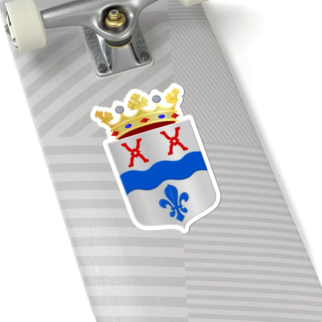 Laarbeek wapen (Netherlands) (Coat of Arms) STICKER Vinyl Kiss-Cut Decal - The Sticker Space