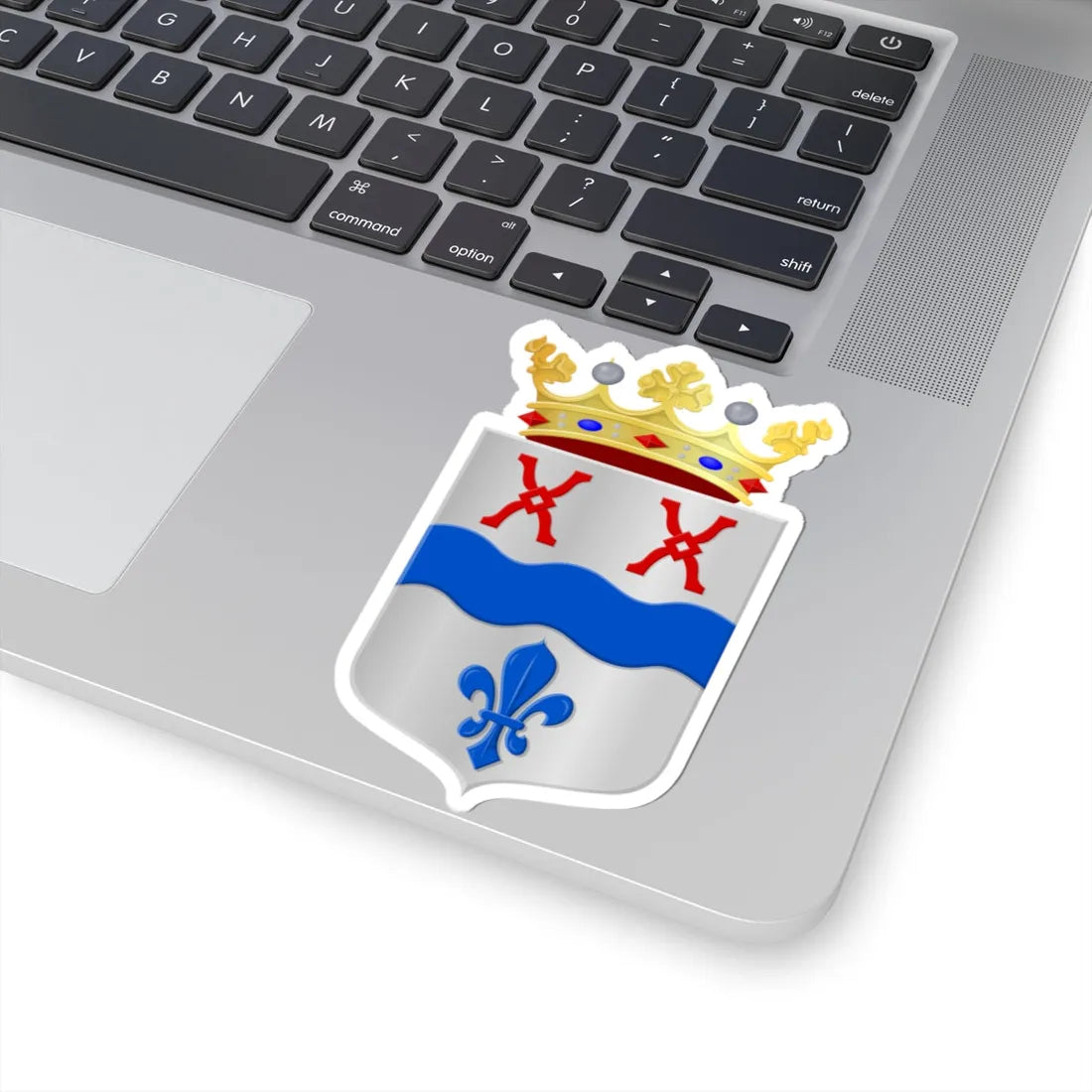 Laarbeek wapen (Netherlands) (Coat of Arms) STICKER Vinyl Kiss-Cut Decal - The Sticker Space