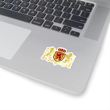 Laarne wapen (Belgium) (Coat of Arms) STICKER Vinyl Kiss-Cut Decal - The Sticker Space