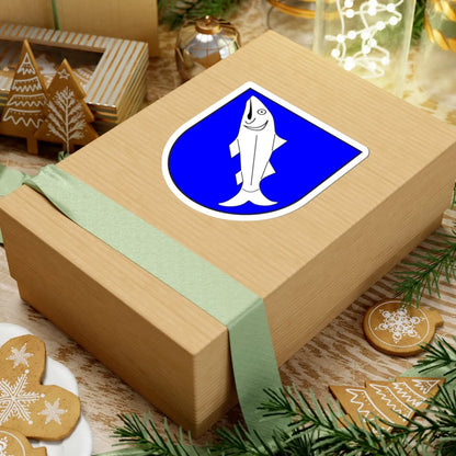 Laax wappen (Switzerland) (Coat of Arms) STICKER Vinyl Kiss-Cut Decal - The Sticker Space