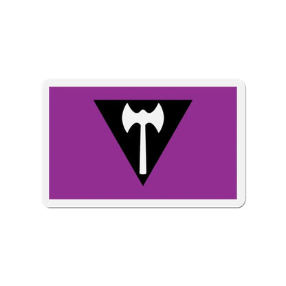 Labrys Lesbian Pride Flag - Refrigerator Magnet - The Sticker Space