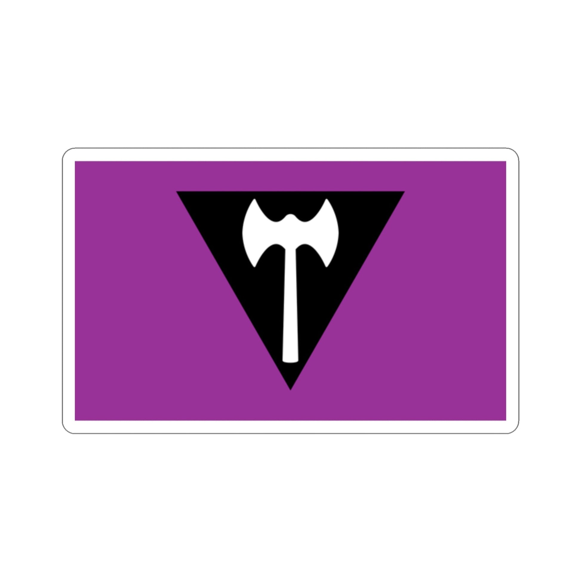 Labrys Lesbian Pride Flag STICKER Vinyl Die-Cut Decal-2 Inch-The Sticker Space