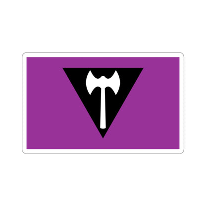 Labrys Lesbian Pride Flag STICKER Vinyl Die-Cut Decal-2 Inch-The Sticker Space