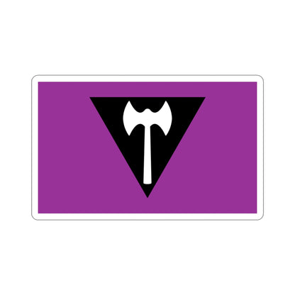 Labrys Lesbian Pride Flag STICKER Vinyl Die-Cut Decal-3 Inch-The Sticker Space