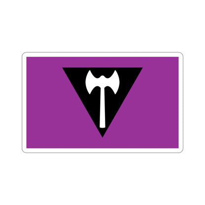 Labrys Lesbian Pride Flag STICKER Vinyl Die-Cut Decal-4 Inch-The Sticker Space