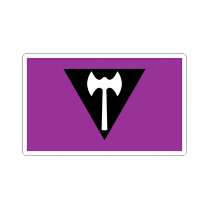 Labrys Lesbian Pride Flag STICKER Vinyl Die-Cut Decal-5 Inch-The Sticker Space