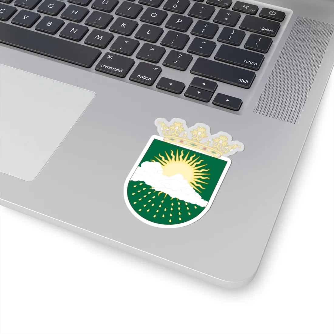 Labuenaventuraoldshield (Dominica) (Coat of Arms) STICKER Vinyl Kiss-Cut Decal - The Sticker Space