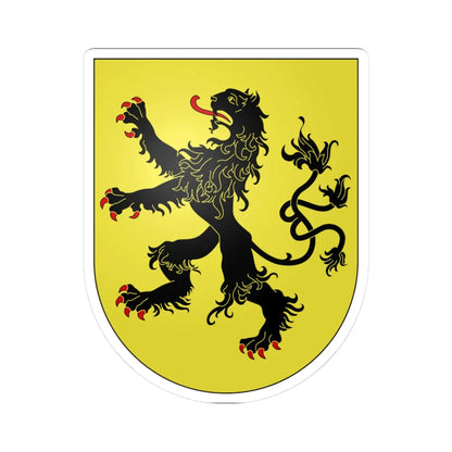 Laconnex-coat of arms (Switzerland) (Coat of Arms) STICKER Vinyl Kiss-Cut Decal 3 Inch White - The Sticker Space