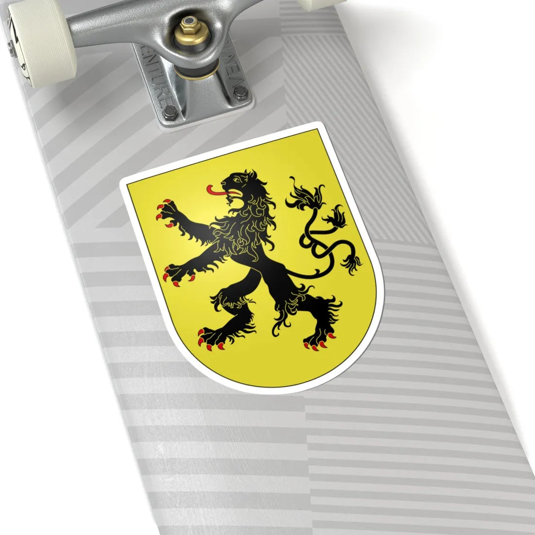 Laconnex-coat of arms (Switzerland) (Coat of Arms) STICKER Vinyl Kiss-Cut Decal - The Sticker Space