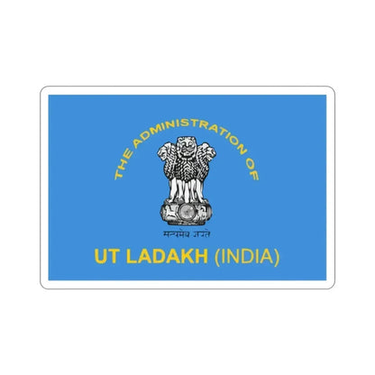 Ladakh Flag (India) STICKER Vinyl Die-Cut Decal 2 Inch - The Sticker Space