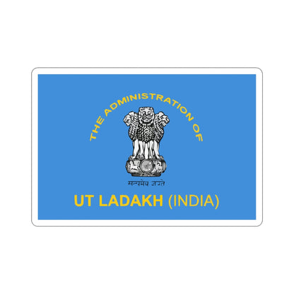 Ladakh Flag (India) STICKER Vinyl Die-Cut Decal-4 Inch-The Sticker Space