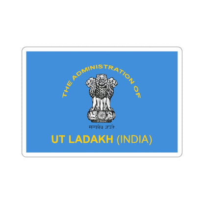 Ladakh Flag (India) STICKER Vinyl Die-Cut Decal-5 Inch-The Sticker Space