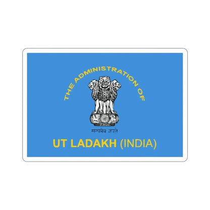 Ladakh Flag (India) STICKER Vinyl Die-Cut Decal 5 Inch - The Sticker Space