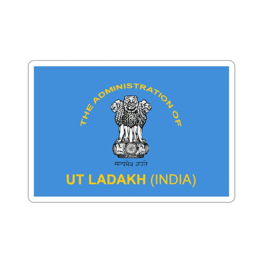 Ladakh Flag (India) STICKER Vinyl Die-Cut Decal-6 Inch-The Sticker Space