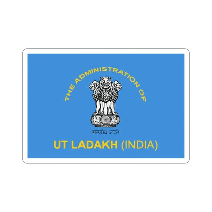 Ladakh Flag (India) STICKER Vinyl Die-Cut Decal - The Sticker Space