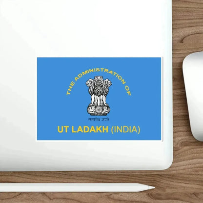 Ladakh Flag (India) STICKER Vinyl Die-Cut Decal - The Sticker Space